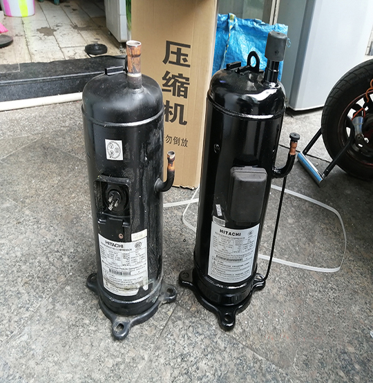 榆社中央空调压缩机的更换维修